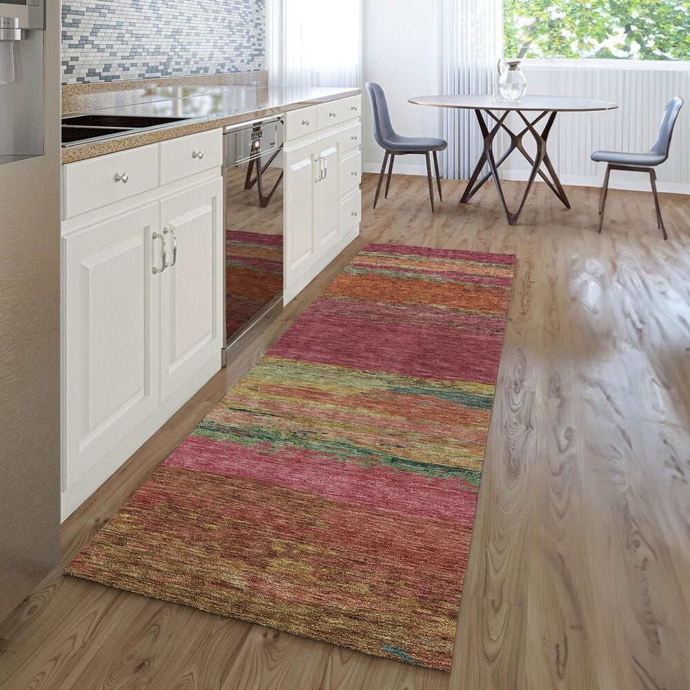 Dalyn Rug Company Trevi 2&#39;3&quot; x 7&#39;6&quot; Blush Runner, , large