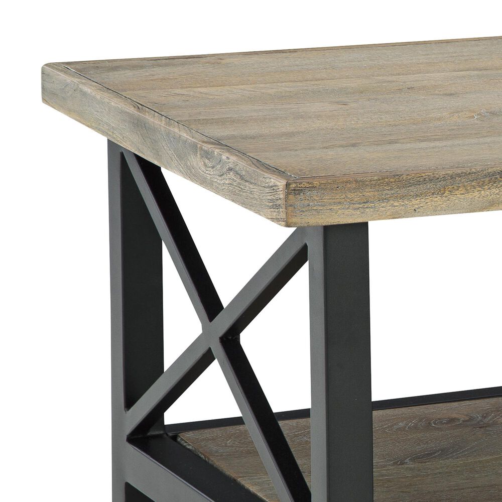 Ashley Bristenfort Rectangular Cocktail Table in Brown and Black, , large