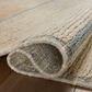 Amber Lewis x Loloi Briyana 4" x 6" Sky and Wheat Area Rug, , large
