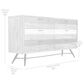 Blue River Bridges 6 Drawer Dresser in Natural and Gray, , large
