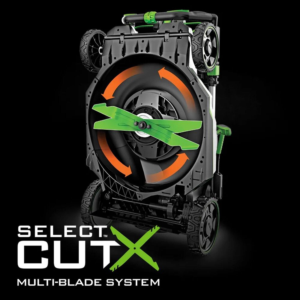 EGO Power+ 21" Select Cut Self Propelled Lawn Mower, includes 7.5ah Battery, Rapid Charger and POWER+ 5.0 Amp Hour Battery with Fuel Gauge, , large