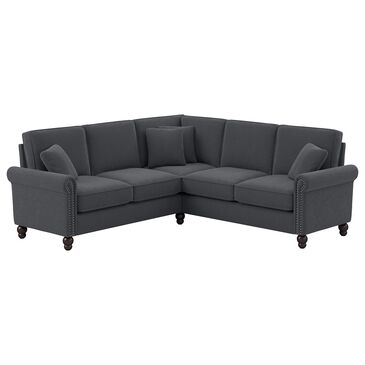 Bush Coventry 3-Piece 87" L-Shaped Sectional in Dark Gray, , large
