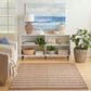 Nourison Positano POS03 Jute and Ivory 8" x 10" Indoor/Outdoor Area Rug, , large