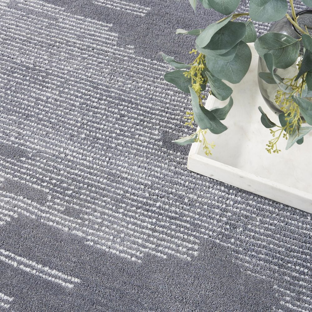 Nourison Ma30 Star Abstract 9&#39;9&quot; x 13&#39;9&quot; Blue Area Rug, , large