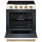 KitchenAid 5.0 Cu. Ft. Smart Slide-in Gas Range in Porcelain White, , large