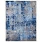 Nourison Prismatic PRS10 9"9" x 13"9" Blue and Grey Area Rug, , large