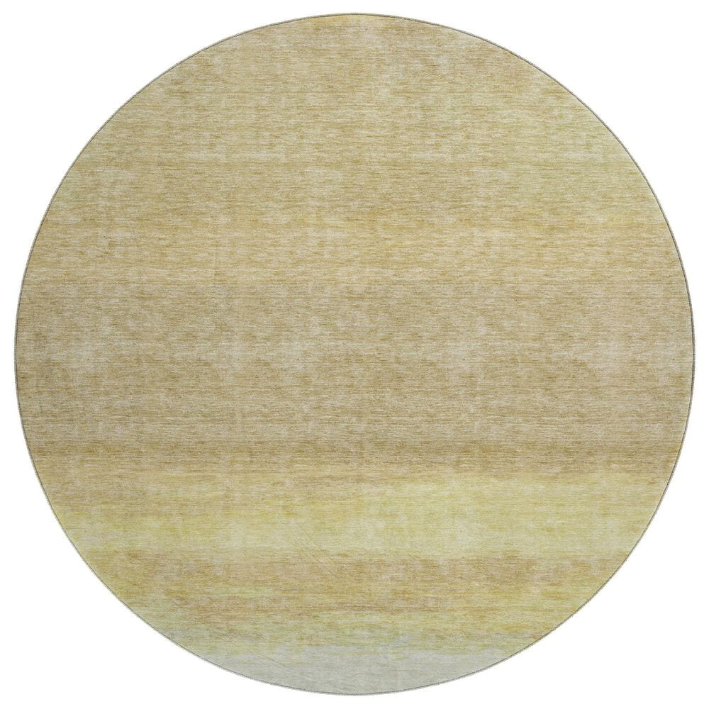 Dalyn Rug Company Trevi TV2 8" Round Tan Area Rug, , large