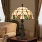 Cal Lighting Willow Tiffany Table Lamp in Bronze, , large