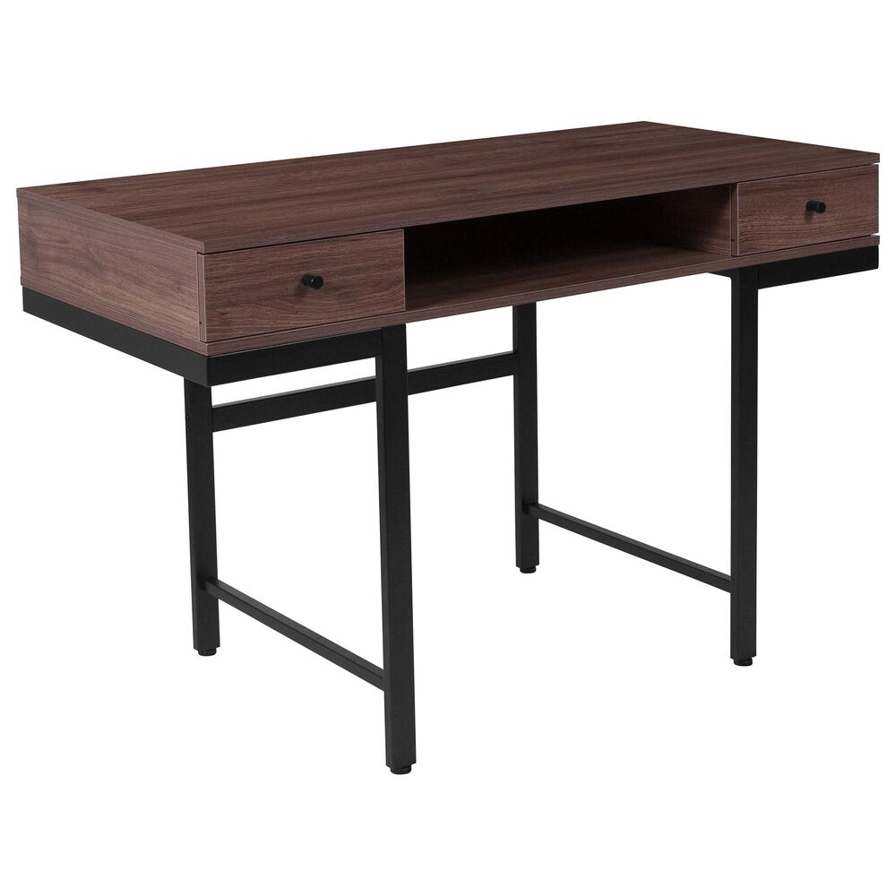 Flash Furniture Bartlett Desk in Brown, , large