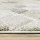 Oriental Weavers Cambria Geometric Biks 3"3" x 5" Ivory Area Rug, , large