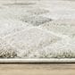 Oriental Weavers Cambria Geometric Biks 3"3" x 5" Ivory Area Rug, , large