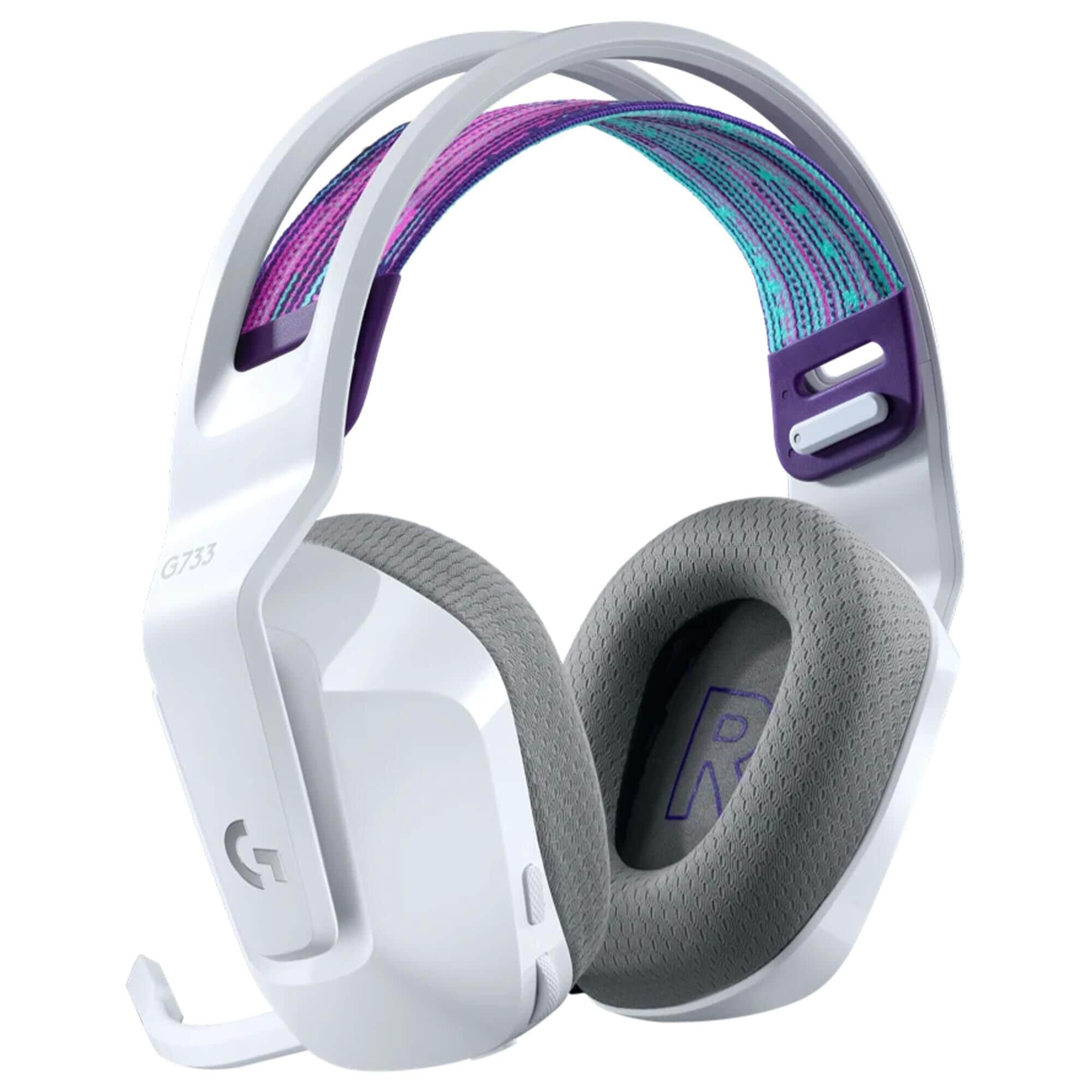G733 logitech top white