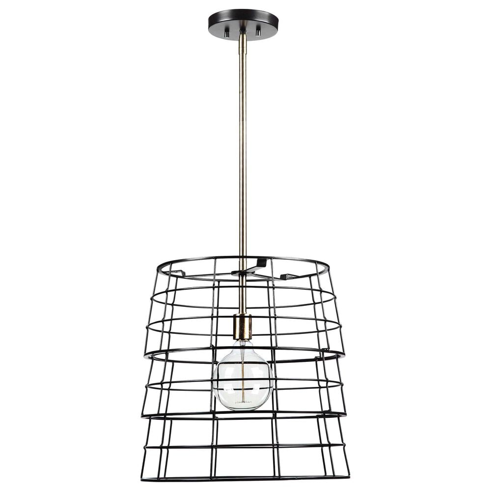 Uttermost Grader 1-Light Cage Pendant, , large