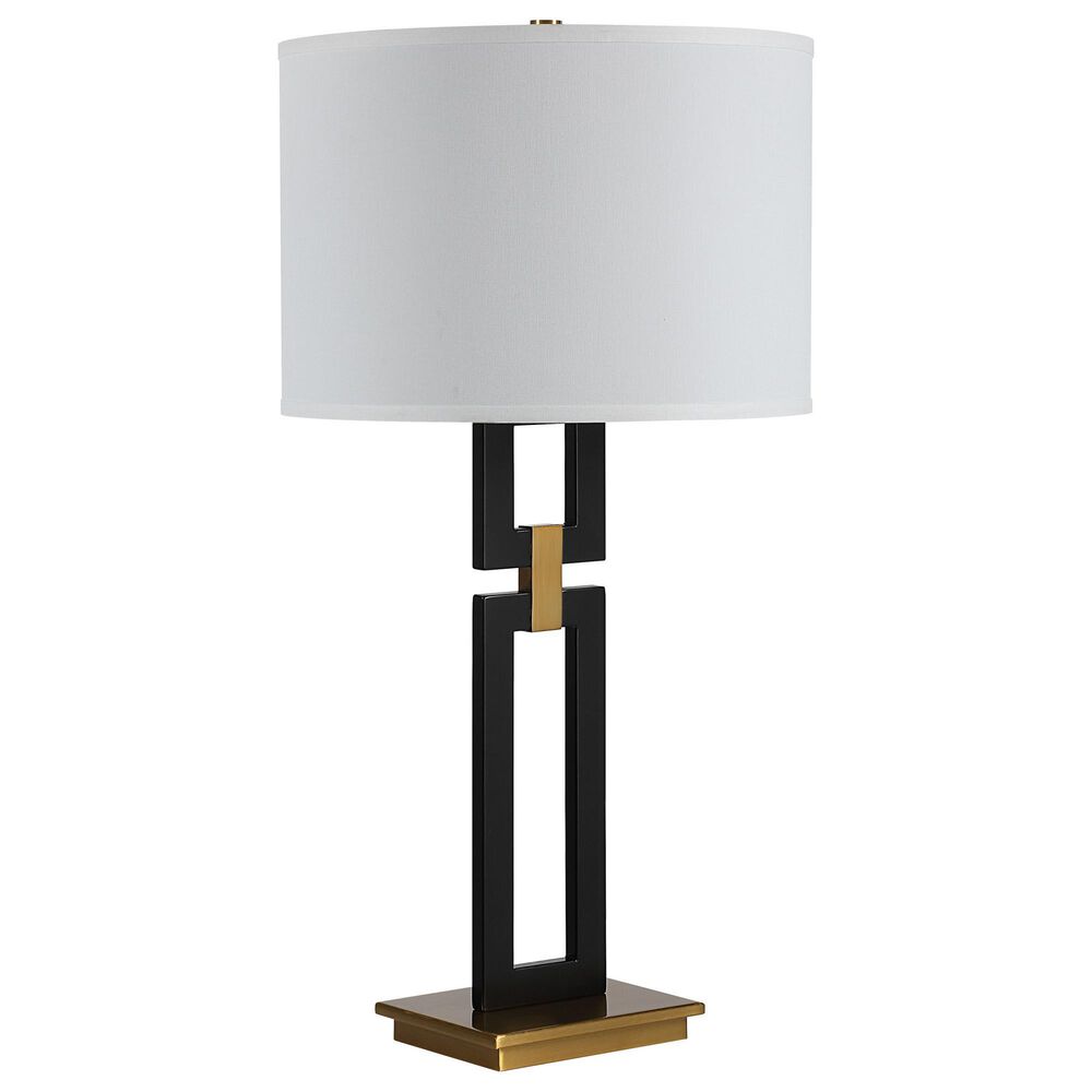 Renwil Lila Table Lamp in Matte Black and Gold, , large