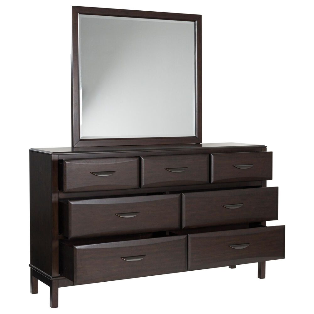 Ashley Vanmore 4-Piece California King Storage Bedroom Set in Dark Brown, , large