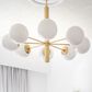 Mitzi Lighting Stella 8-Light Chandelier in Aged Brass, , large