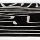Momeni Noho Abstract 2" x 3" Black Area Rug, , large