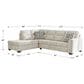 Ashley Lonoke 2-Piece Left Facing Sectional with Chaise in Parchment, , large