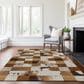 Dalyn Rug Company Bozeman BM10 Brown 10" x 14" Area Rug, , large