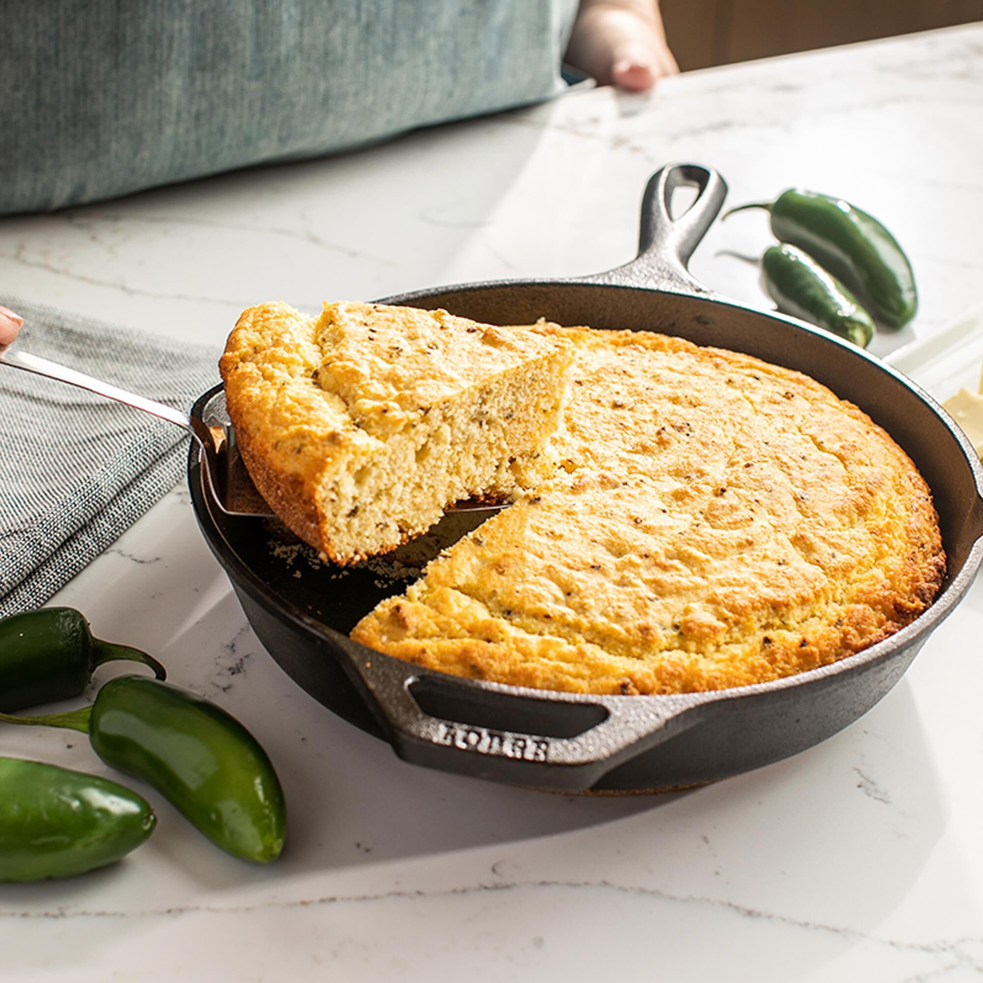 Lodge cornbread skillet shop