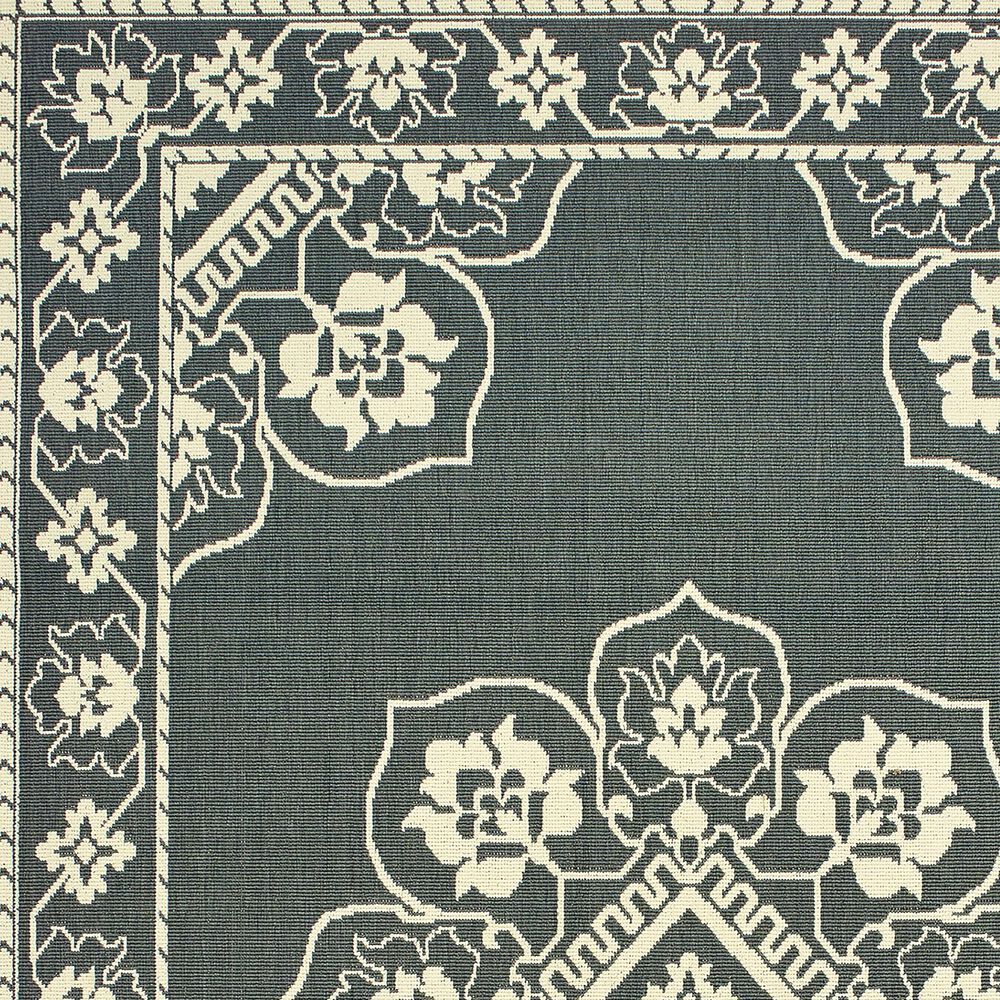 Oriental Weavers Marina 7&#39;10&quot; Round Grey and Ivory Area Rug, , large