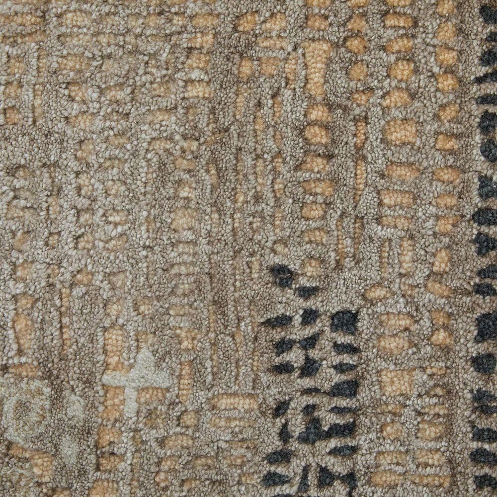 Feizy Zarah 9&#39; x 12&#39; Beige and Gray Area Rug, , large