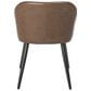 Safavieh Adalena Accent Chair in Brown, , large