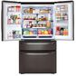 LG 30 Cu. Ft. Smart wi-fi Enabled Refrigerator with Craft Ice™ Maker in Black Stainless Steel, , large
