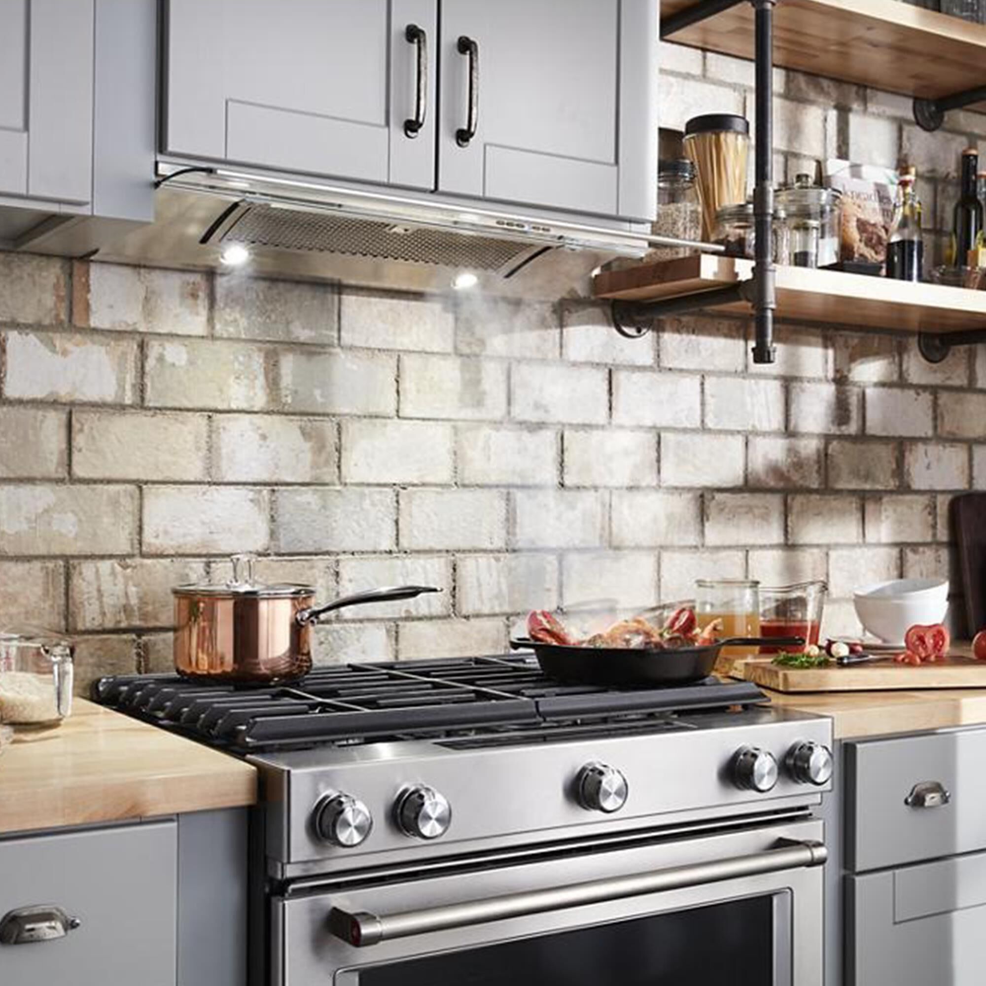 slide out kitchen exhaust fan