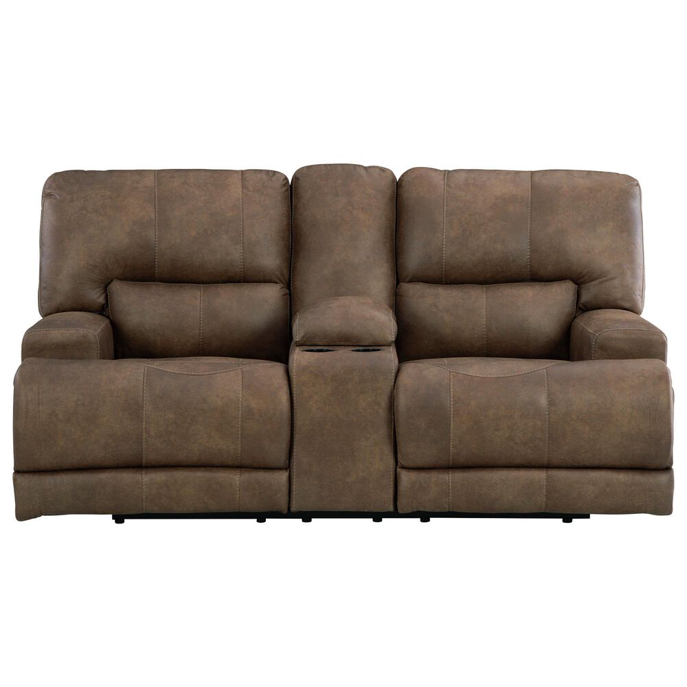 Ashley Beckley Place Power Reclining Loveseat in Earth, , large