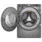 Whirlpool 5.0 cu. ft. Smart Front Load Washer with FreshFlow Vent System in Radiant Silver, , large