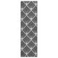 Dalyn Rug Company The Reserve TR9 Black 2"3" x 7"6" Indoor/Outdoor Runner, , large