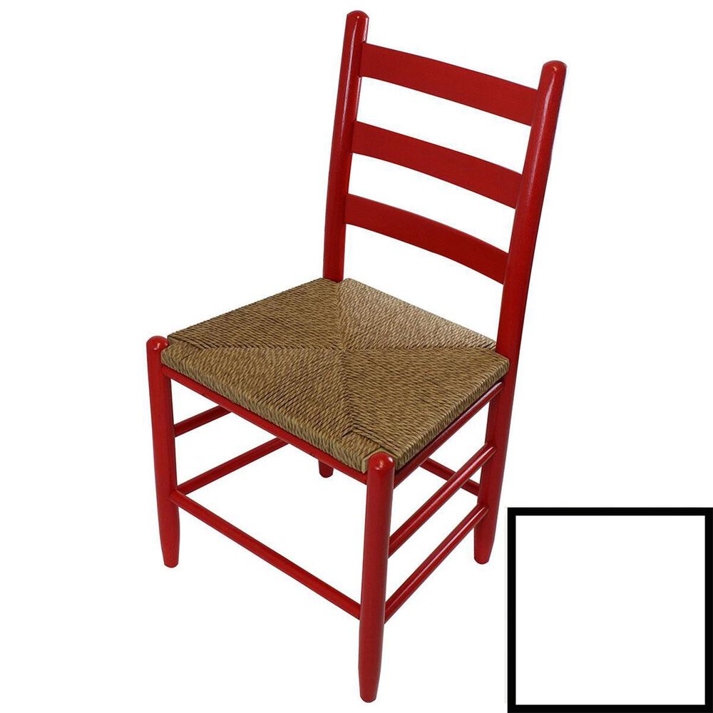 Lakeside Asheville Dining Chair With Wicker Seat In Antique White Nebraska Furniture Mart
