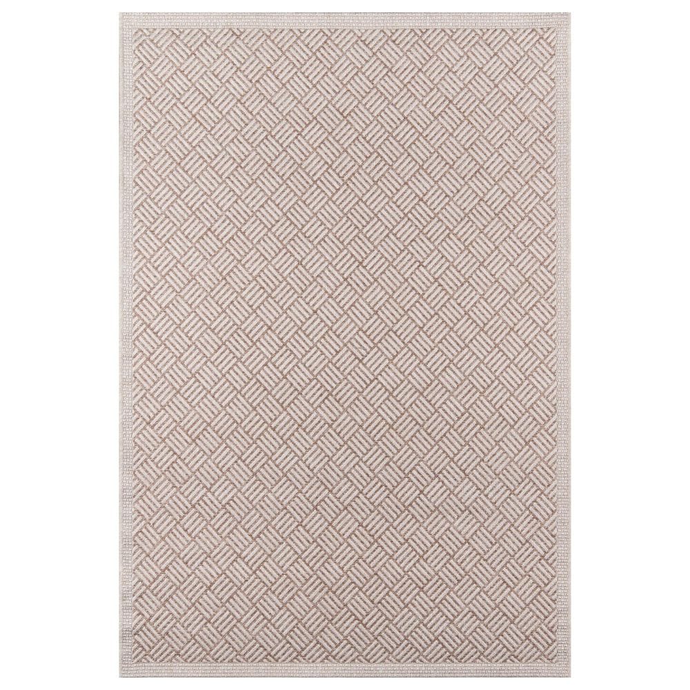 Momeni Como COM-4 4" x 6" Tan Area Performance Rug, , large