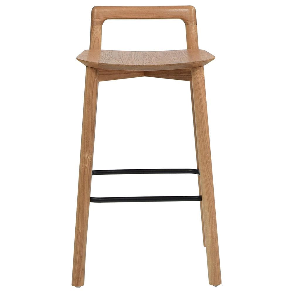 Jennifer Taylor Home Sven 26.5" Counter Stool in Natural Blonde and Black, , large