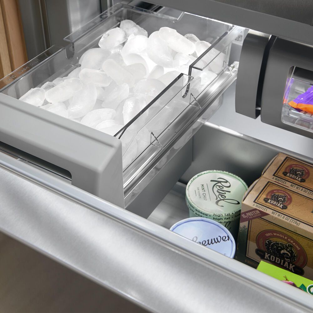 KitchenAid 20.9 Cu. Ft. Built-In Bottom Mount Refrigerator with Left Hinge in PrintShield Stainless Steel, , large
