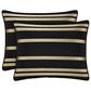 J. Queen New York Calvari 4-Piece Queen Comforter Set in Black and Gold, , large