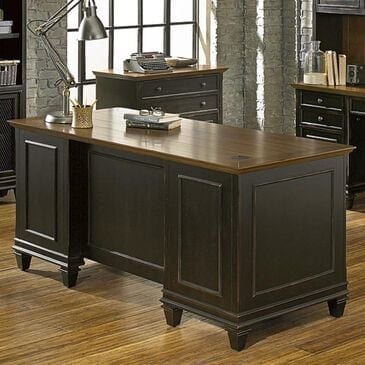 Nineteen37 Hartford Executive Desk in Two Tone Rubbed, , large
