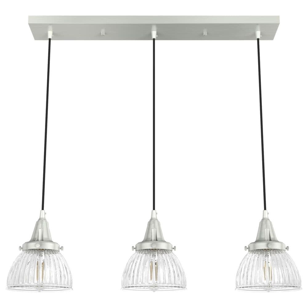 Hunter Cypress Grove 10" 1-Light Pendant in Brushed Nickel, , large