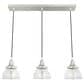 Hunter Cypress Grove 10" 1-Light Pendant in Brushed Nickel, , large