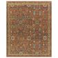 Surya Reign 8" x 10" Dark Brown, Black, Beige, Dusty Pink, Blue and Medium Green Area Rug, , large