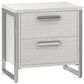Bernhardt Stratum 2 Drawer Nightstand in Mist with USB Ports, , large