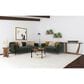 Coaster Jade Stationary Sofa in Green, , large