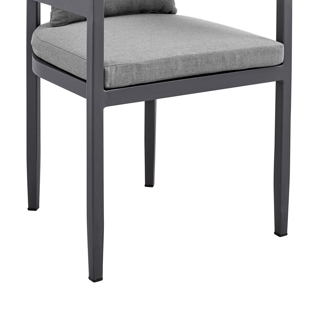 Blue River Menorca Outdoor Dining Chair in Dark Grey (Set of 2), , large