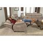 HomeStretch Skywalker Power Reclining Loveseat in Fog, , large