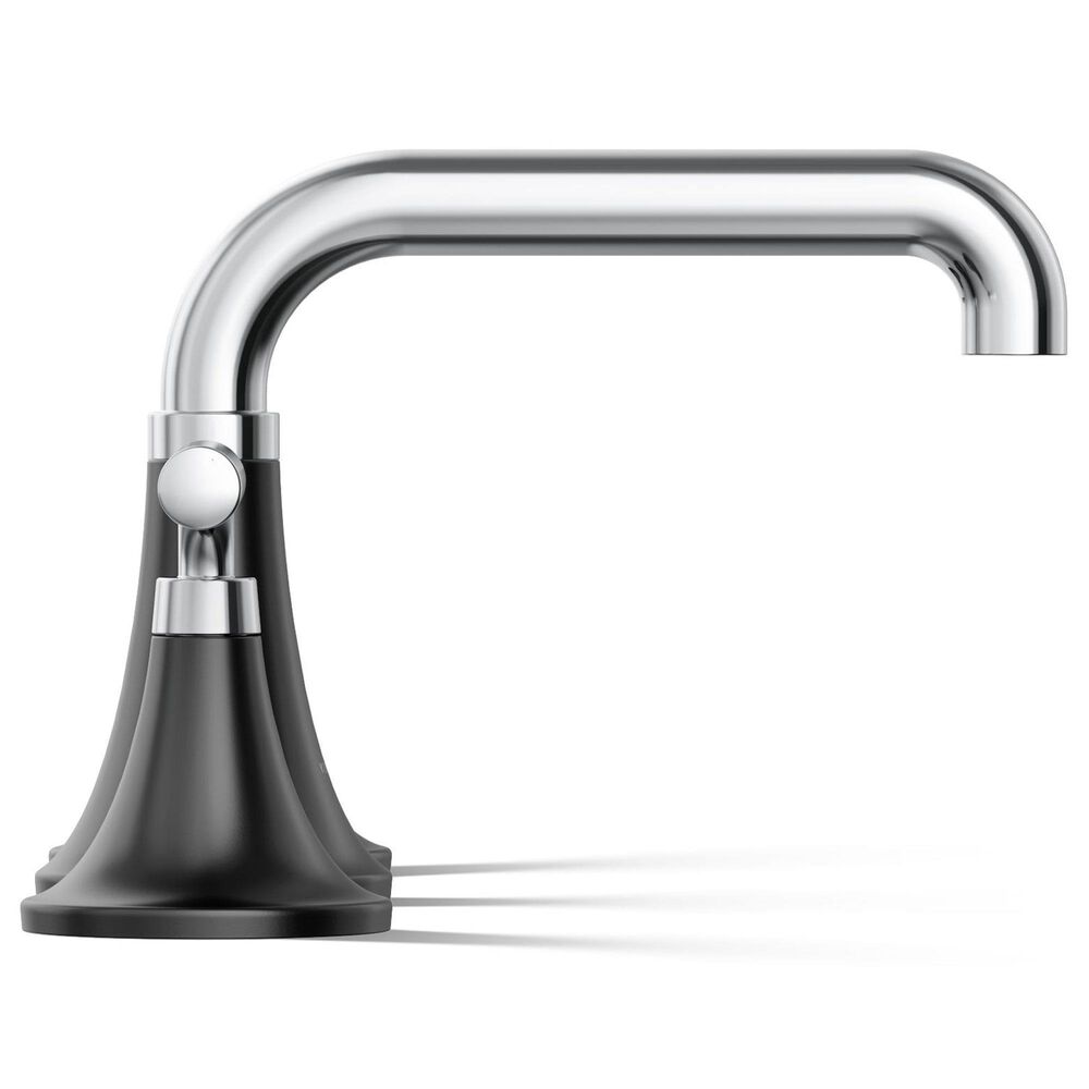 Kohler Tone Widespread Bathroom Sinks in Polished Chrome and Matte Black, , large