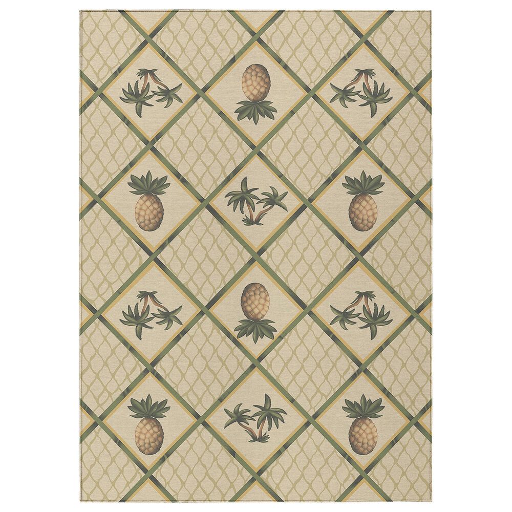 Dalyn Rug Company Kendall KE7 3" x 5" Beige Area Rug, , large