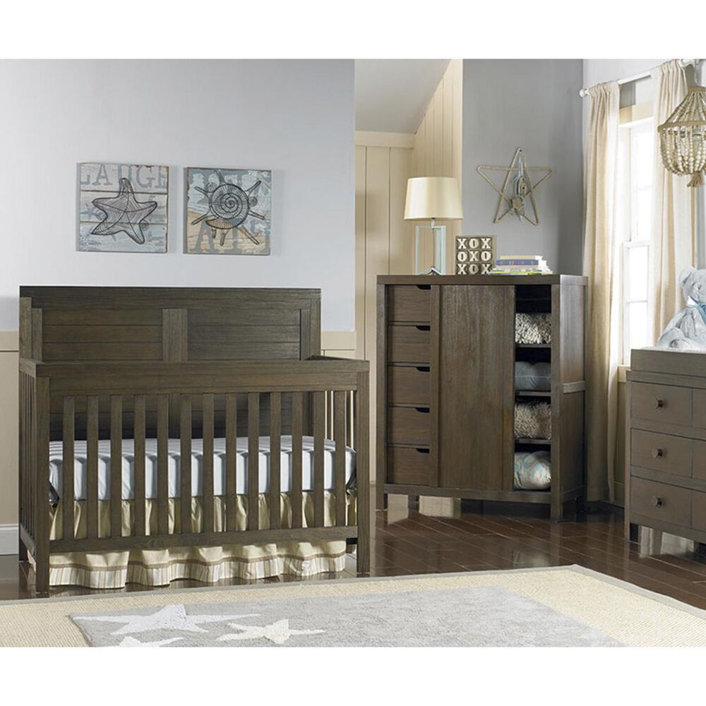 Bivona & Company Castello 2 Piece Nursery Set in Weathered Brown, , large