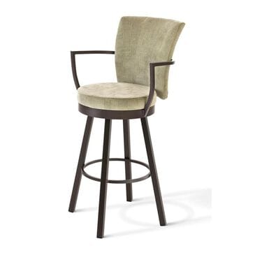 Amisco Cardin 34" Swivel Stool, , large
