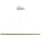 Golden Lighting Veritas 35" 1-Light Chandelier in Walnut, , large